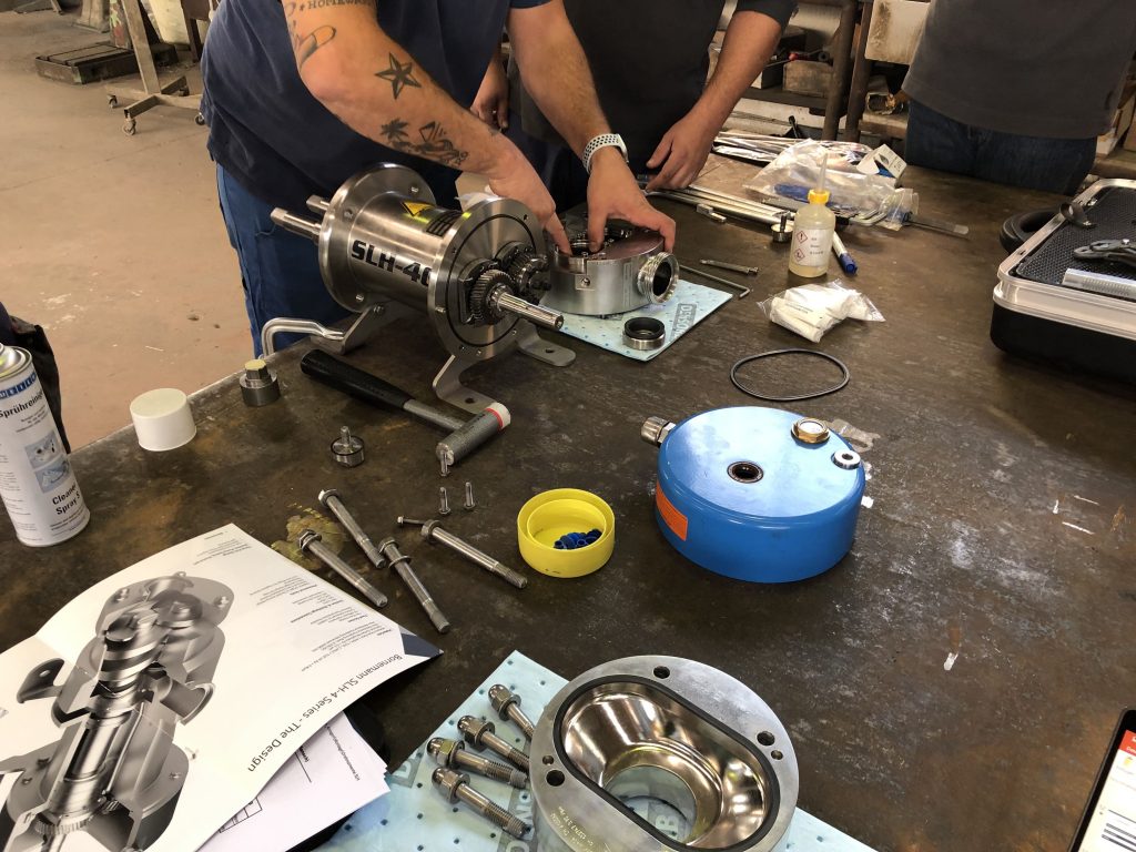 Service pompe industriali